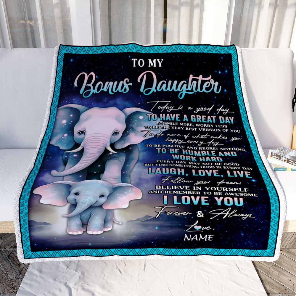 Personalized_To_My_Bonus_Daughter_Elephant_Blanket_From_Stepmom_Every_Day_Laugh_Love_Live_Stepdaughter_Birthday_Gifts_Christmas_Customized_Fleece_Blanket_Blanket_mockup_1.jpg