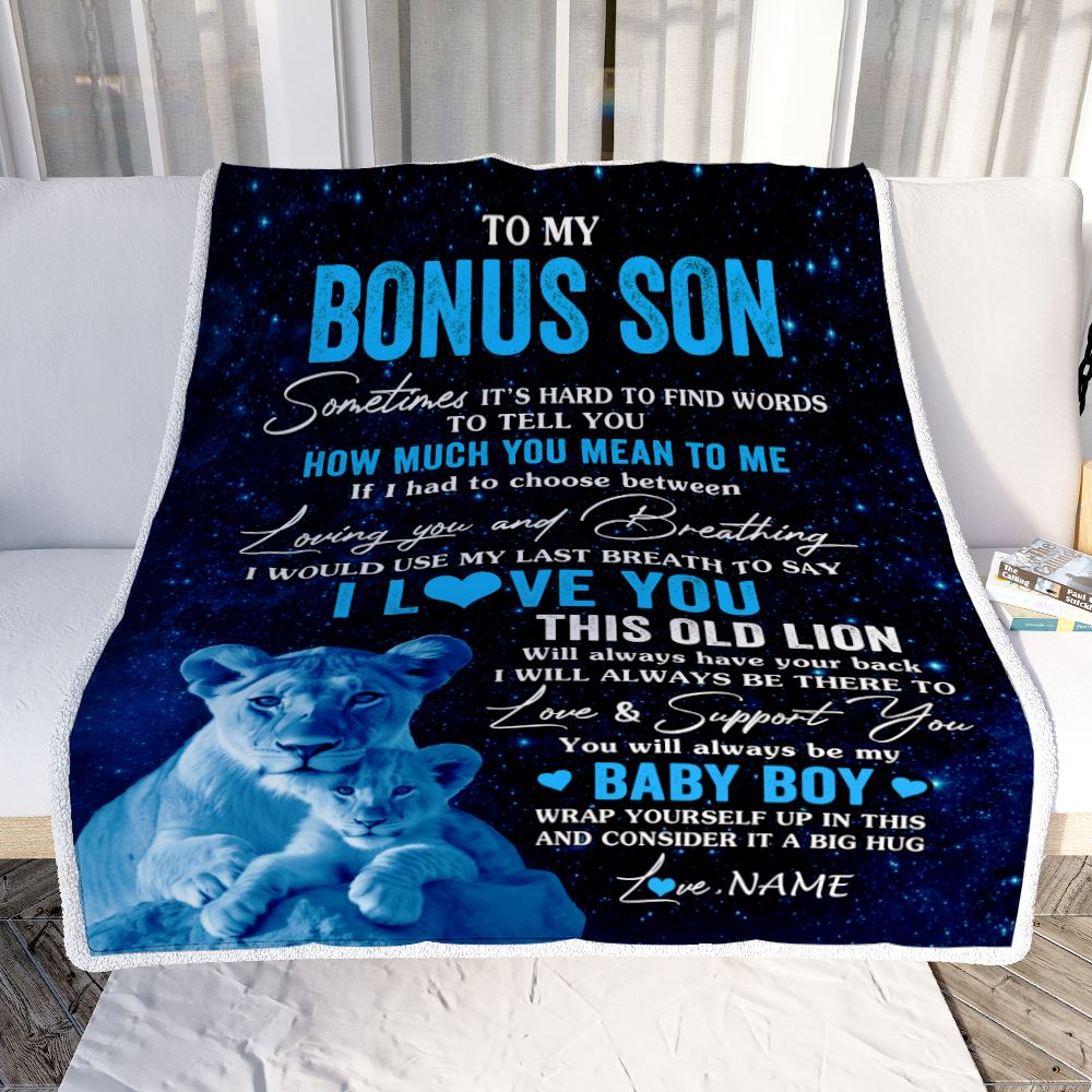 Personalized_To_My_Bonus_Son_Blanket_From_Stepmother_I_Love_You_This_Old_Lion_Stepson_Birthday_Graduation_Christmas_Customized_Bed_Fleece_Throw_Blanket_Blanket_mockup_1.jpg
