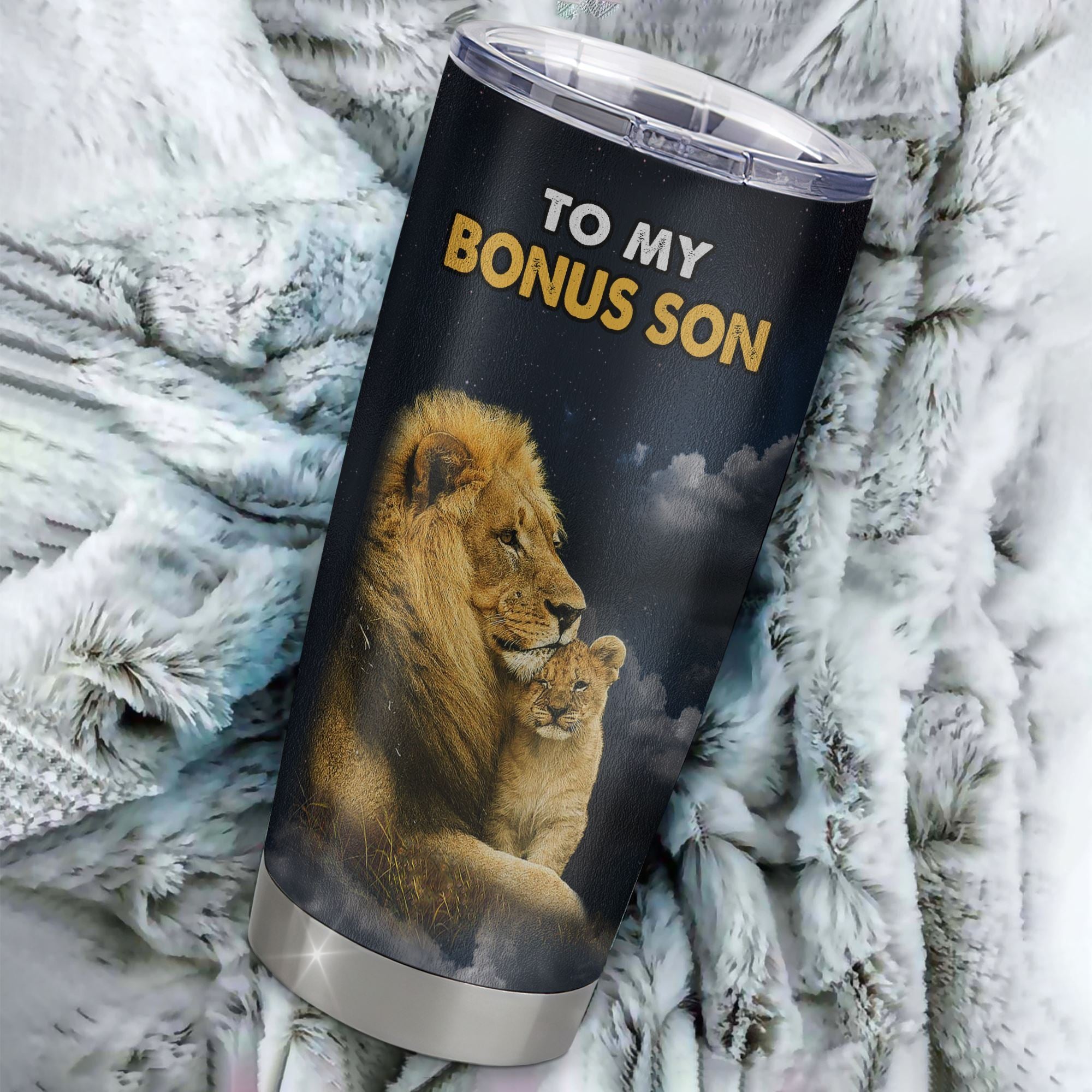 Personalized_To_My_Bonus_Son_Tumbler_From_Stepdad_Stepfather_Stainless_Steel_Cup_Lion_Never_Give_Up_Stepson_Birthday_Graduation_Christmas_Travel_Mug_Tumbler_mockup_1.jpg
