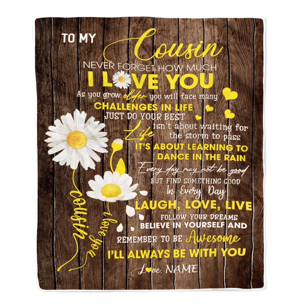 Personalized_To_My_Cousin_Blanket_From_Family_Never_Forget_I_Love_You_Daisy_Cousin_Birthday_Graduation_Christmas_Customized_Bed_Fleece_Throw_Blanket_Blanket_mockup_1.jpg