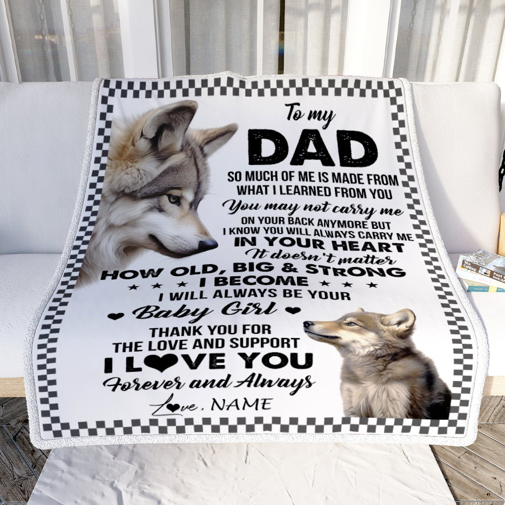 Personalized_To_My_Dad_From_Daughter_Blanket_Wolf_Always_Be_Your_Little_Girl_Dad_Fathers_Day_Birthday_Christmas_Gift_Customized_Fleece_Throw_Blanket_Blanket_mockup_1.jpg