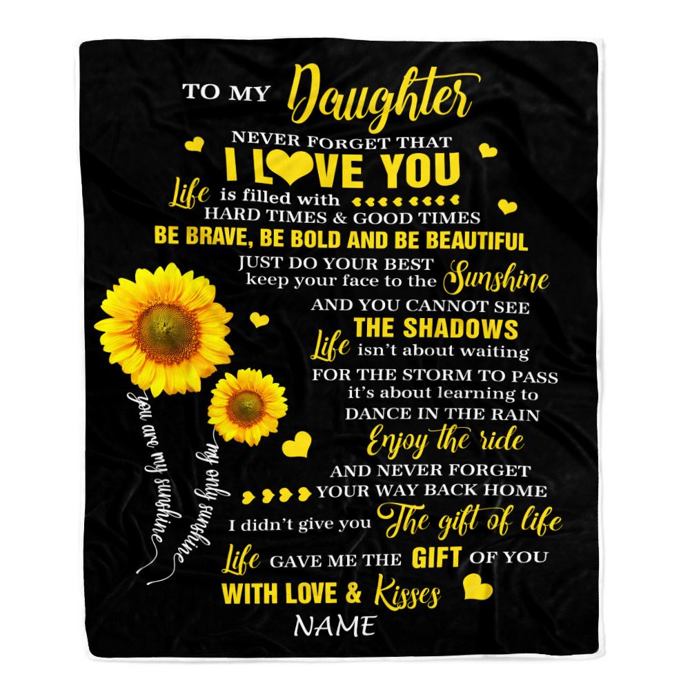 Personalized_To_My_Daughter_Blanket_From_Mom_Dad_Sunflower_Never_Forget_I_Love_You_Daughter_Birthday_Celebrating_Graduation_Gift_Christmas_Fleece_Blanket_Blanket_mockup_1.jpg