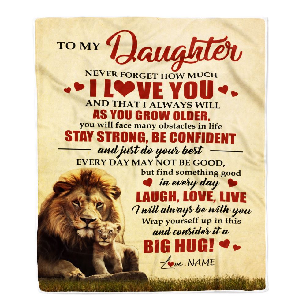 Personalized_To_My_Daughter_Lion_Blanket_From_Dad_Father_Never_Forget_How_Much_I_Love_You_Daughter_Birthday_Graduation_Christmas_Customized_Bed_Fleece_Blanket_Blanket_mockup_1.jpg