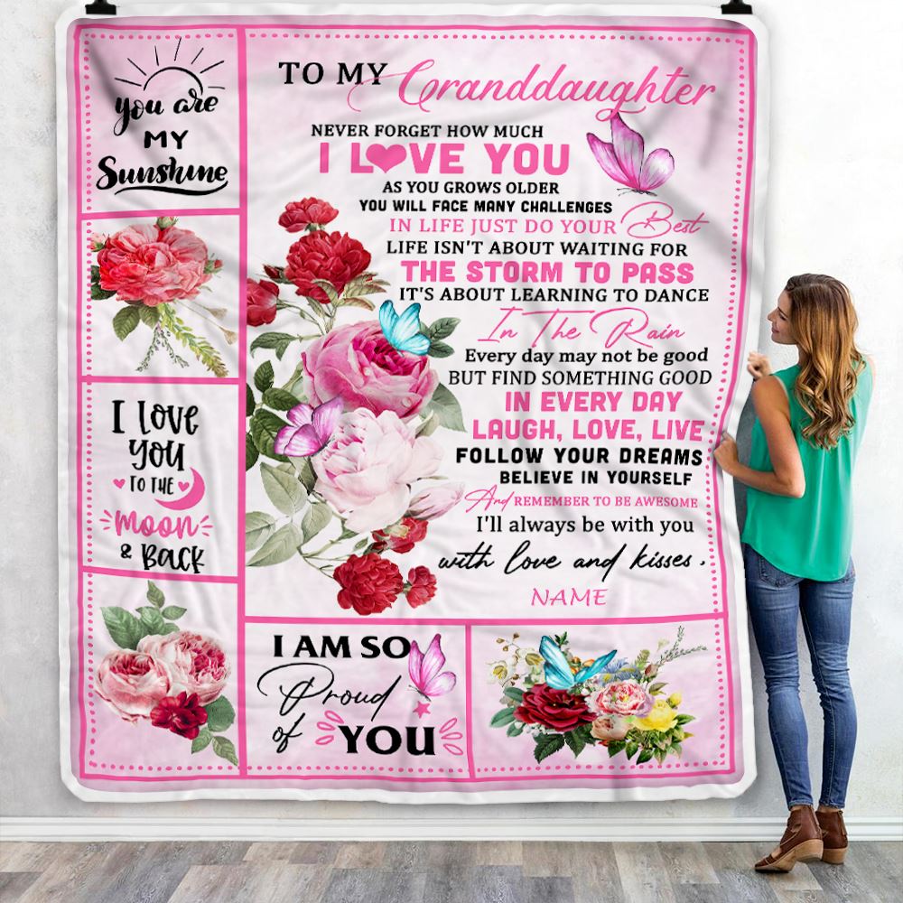 Personalized_To_My_Granddaughter_Blanket_From_Grandma_Never_Forget_I_Love_You_Pink_Butterfly_Granddaughter_Birthday_Christmas_Customized_Fleece_Throw_Blanket_Blanket_mockup_1.jpg