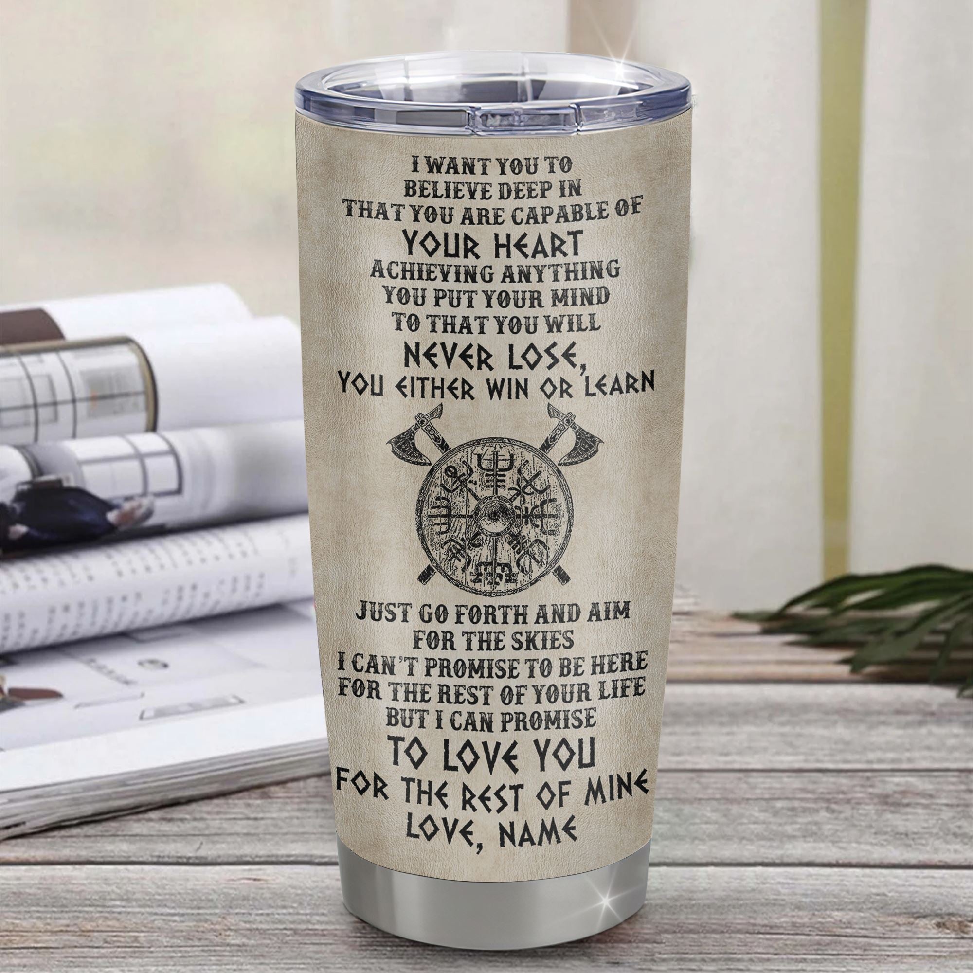 Personalized_To_My_Granddaughter_Tumbler_From_Grandpa_Papa_Stainless_Steel_Cup_You_Will_Never_Lose_Viking_Granddaughter_Birthday_Christmas_Travel_Mug_Tumbler_mockup_1.jpg