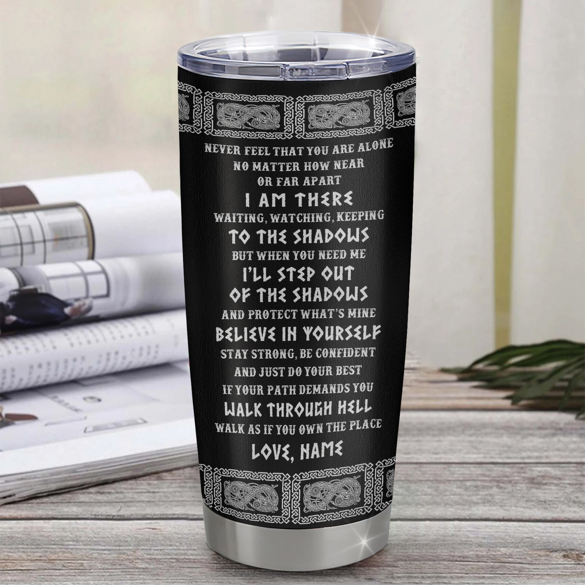 Personalized_To_My_Nephew_Viking_Stainless_Steel_Tumbler_Cup_Never_Feel_You_Are_Alone_Odin_Scandinavian_Norse_Runes_Daughter_Birthday_Christmas_Christmas_Travel_Mug_Tumbler_mockup_1.jpg