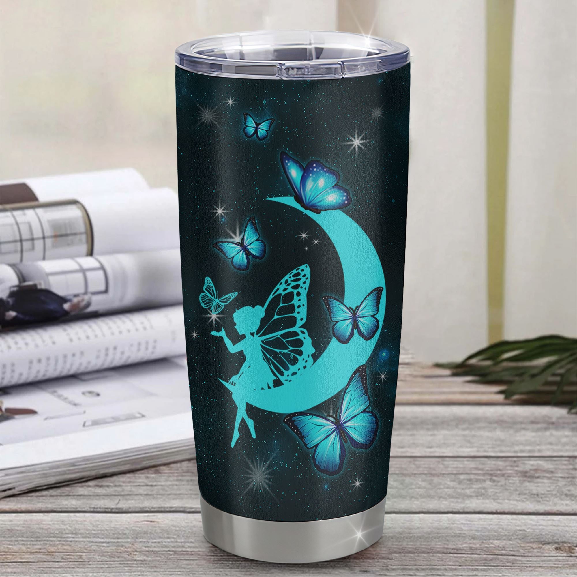 Personalized_To_My_Niece_Tumbler_From_Aunt_Auntie_Uncle_Stainless_Steel_Cup_Fairy_Silhouette_Fantasy_Moon_Niece_Birthday_Graduation_Christmas_Travel_Mug_Tumbler_mockup_1.jpg