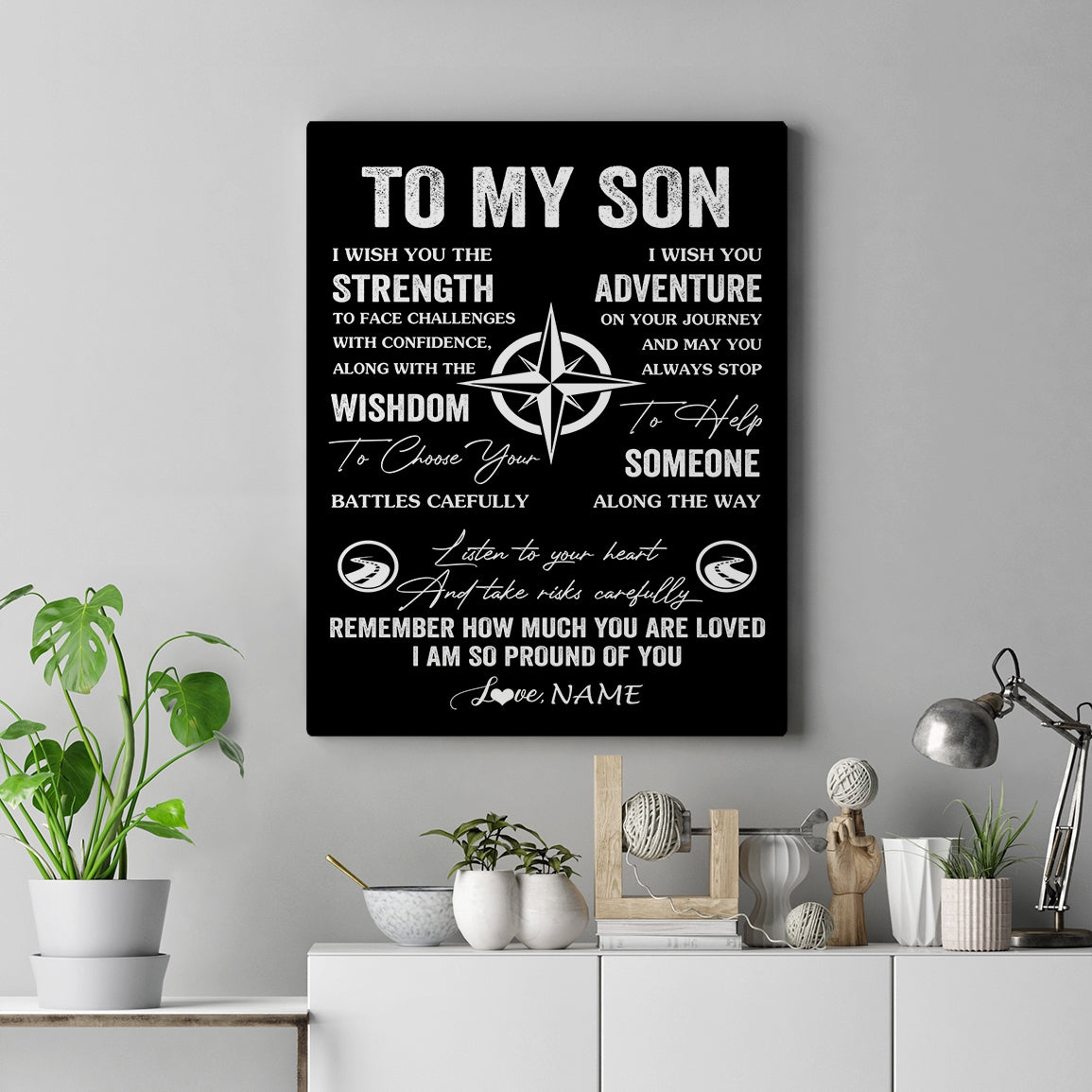 Personalized_To_My_Son_Canvas_From_Mom_Dad_Mother_Father_I_Wish_You_The_Strength_Son_Birthday_Gifts_Graduation_Christmas_Custom_Wall_Art_Print_Framed_Canvas_Canvas_mockup_1.jpg