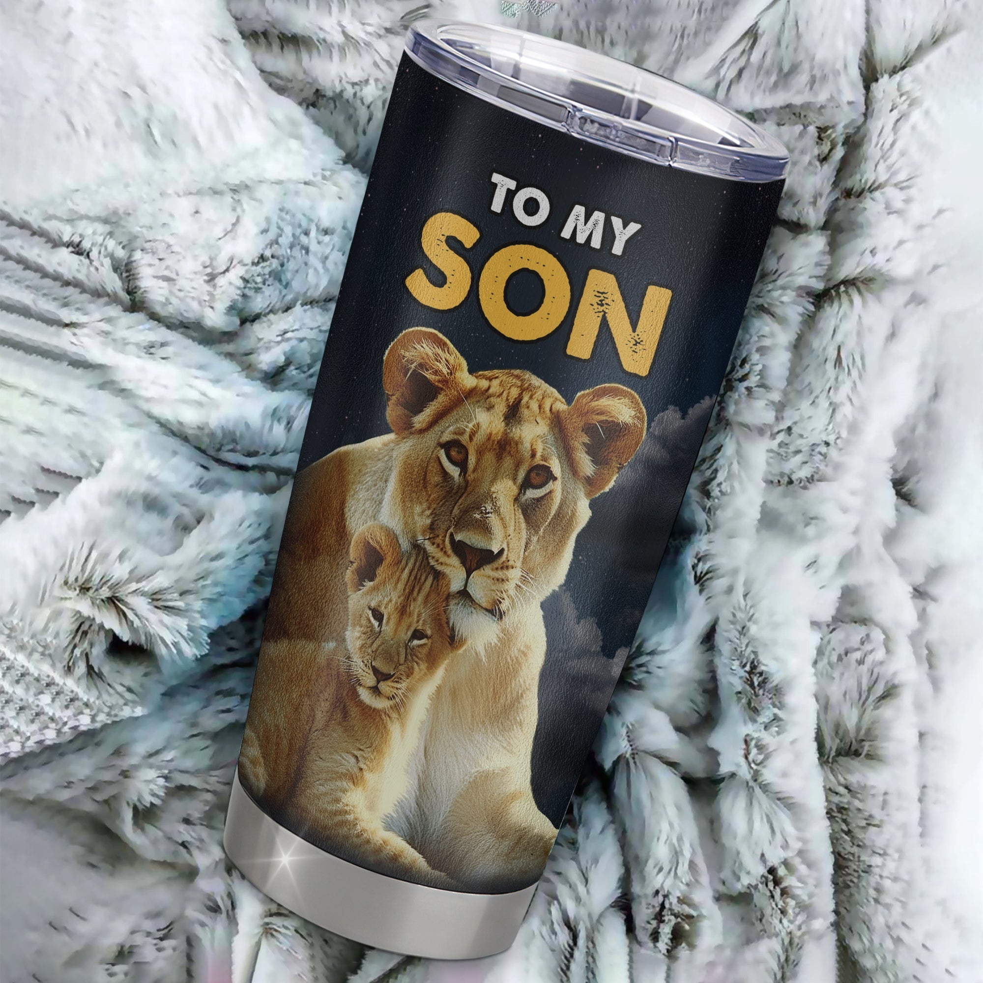 Personalized_To_My_Son_Tumbler_From_Mom_Mother_Stainless_Steel_Cup_Lion_Never_Give_Up_Son_Birthday_Graduation_Christmas_Travel_Mug_Tumbler_mockup_1.jpg